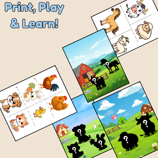 Cute farm animals - TinyFuni
